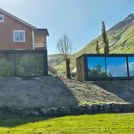度假居 Micro With Panoramic Views In Sunnmore Alps Sæbø
